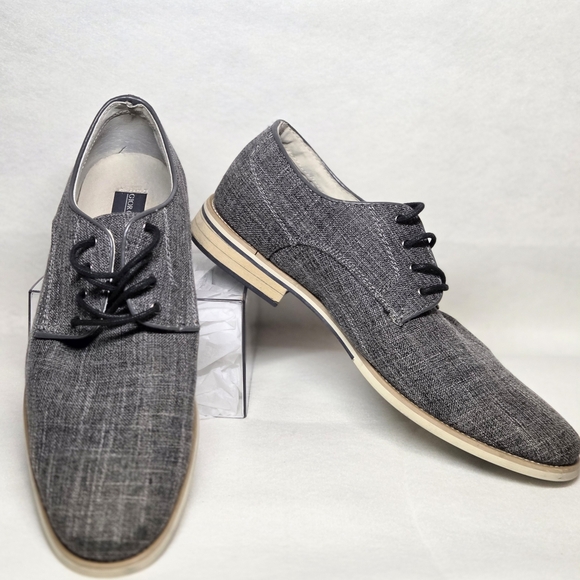 Giogio Brutini Gray Men's Oxford Lace-Up Shoes Size 9 - Picture 1 of 9